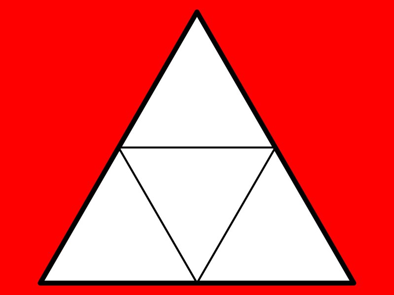 4 Triángulos organizados